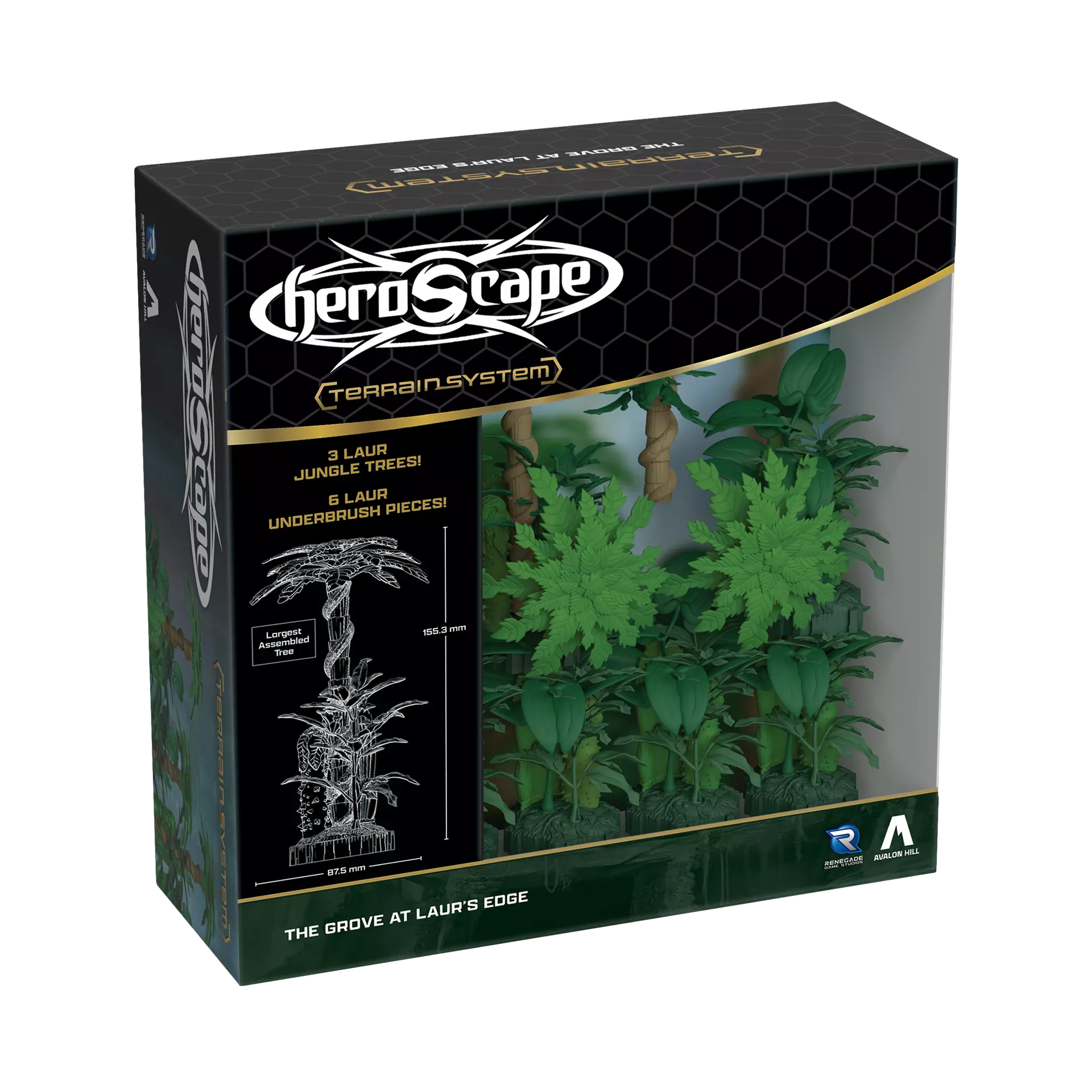 Heroscape Terrain System: The Grove At Laur's Edge