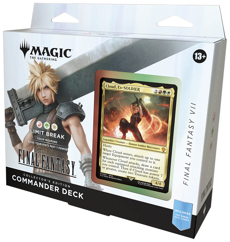 PRE-ORDER: Magic the Gathering: Final Fantasy VII Commander Deck - Limit Break (Expected Release June 13, 2025)