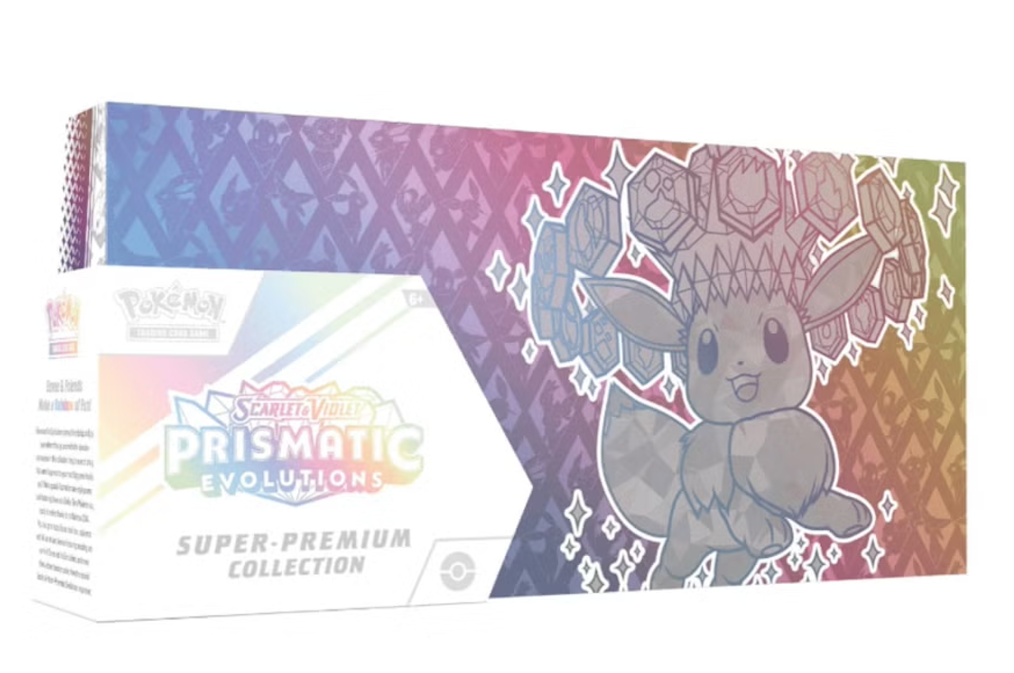 PRE-ORDER: Pokemon TCG: Scarlet & Violet - Prismatic Evolutions Super-Premium Collection (Expected Release May 16, 2025)
