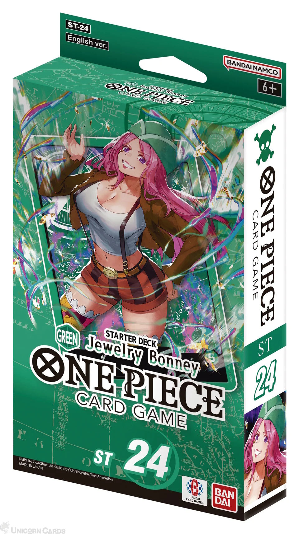 One Piece TCG: (Green) Jewelry Bonney - Starter Deck ST-24