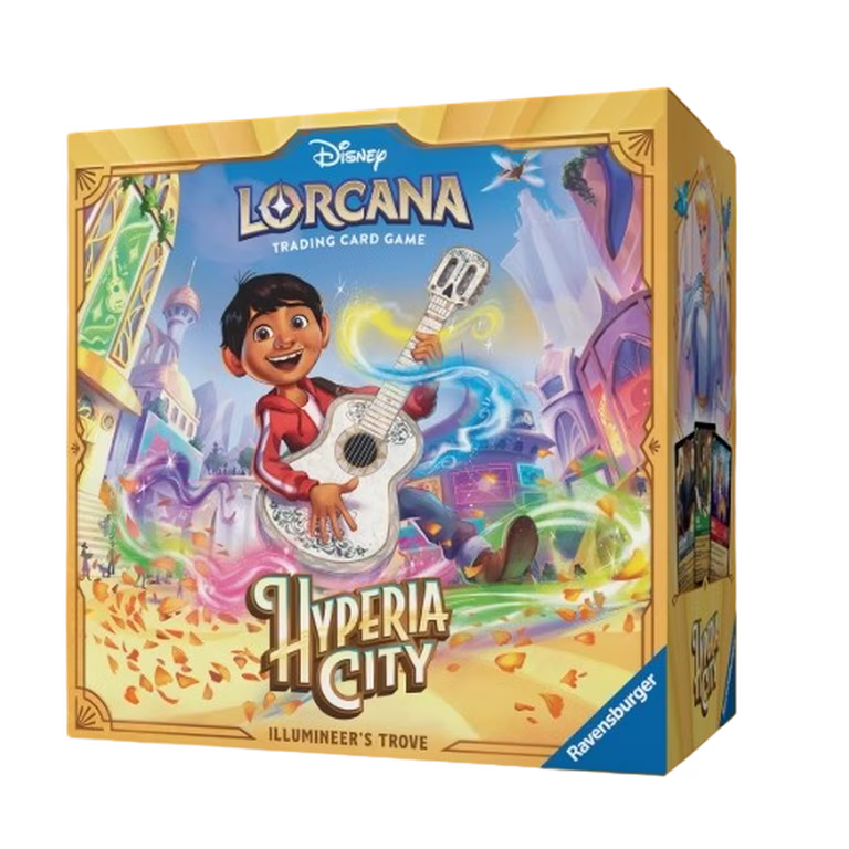 PRE-ORDER: Disney Lorcana TCG: Hyperia City Illumineer's Trove (Expected Release October 23, 2026)