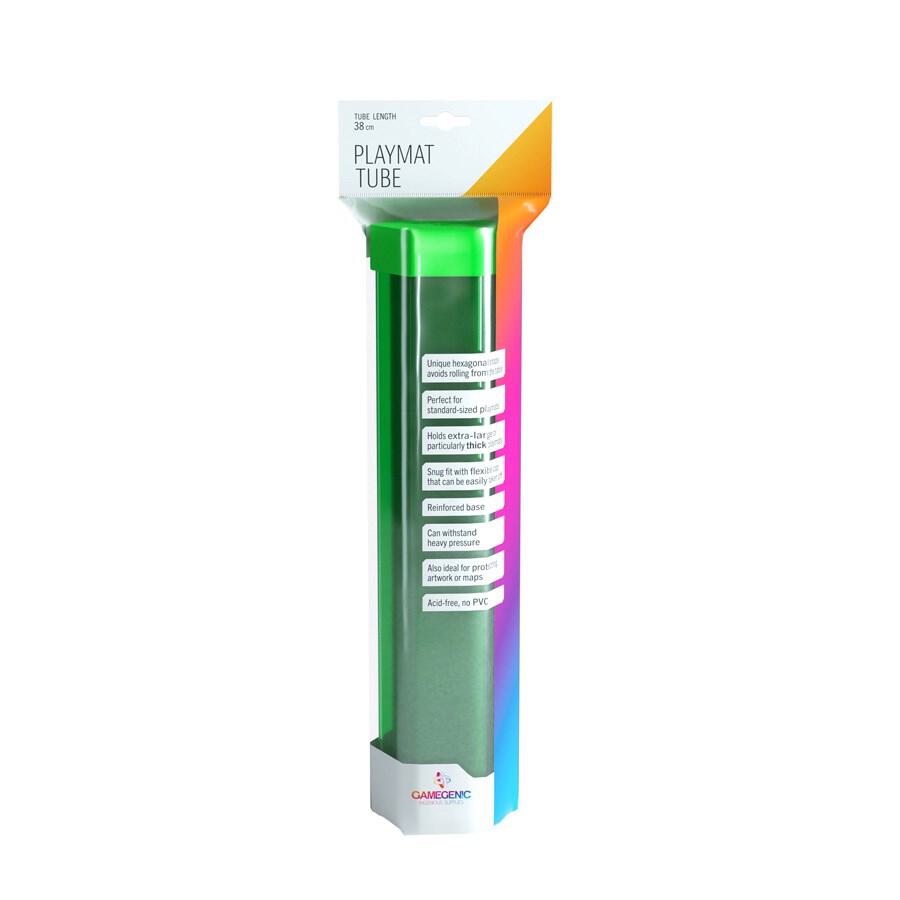 GameGenic Playmat Tube: Green