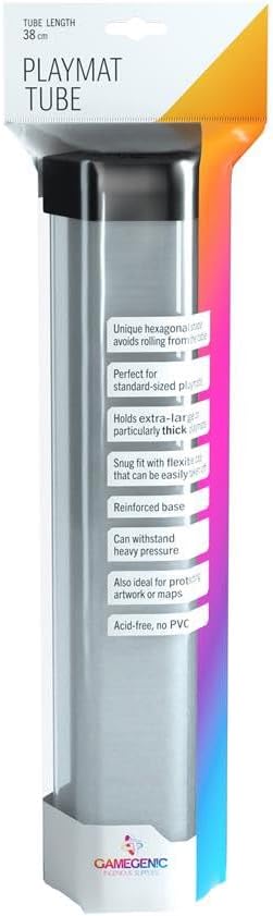 GameGenic Playmat Tube: Clear