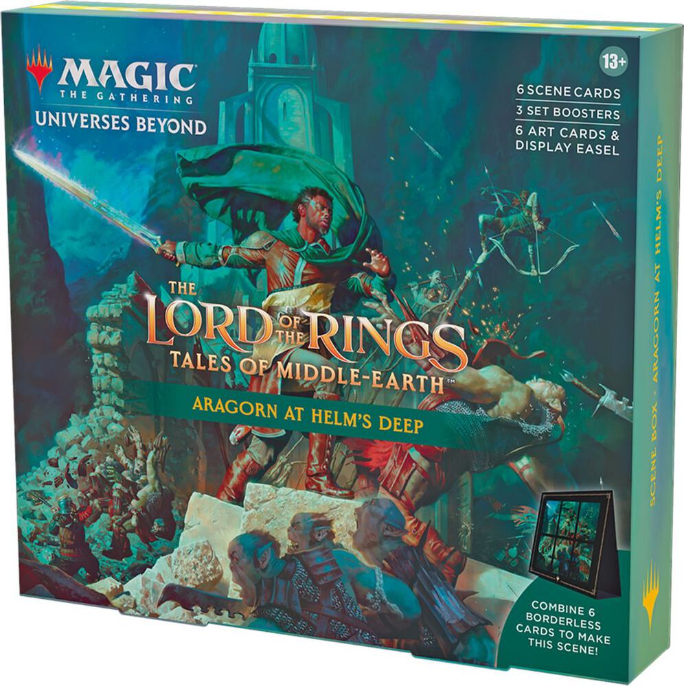 PRE-ORDER: Magic the Gathering: The Hobbit - Scene Box: Aragorn at Helm's Deep (Expected Release August 14, 2026)
