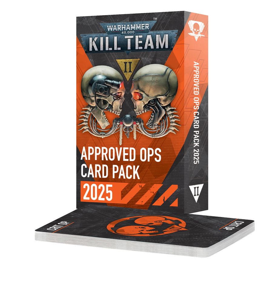 Warhammer 40K: Kill Team,  Approved Ops Cards Pack 2025