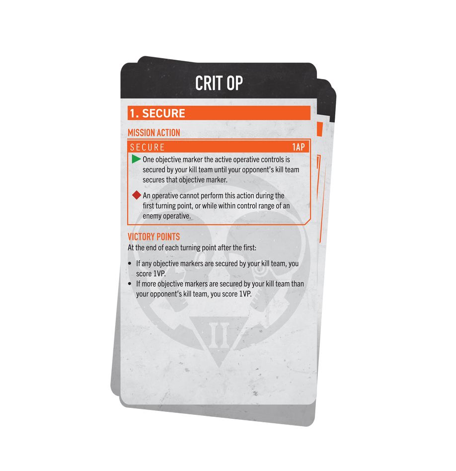 Warhammer 40K: Kill Team,  Approved Ops Cards Pack 2025