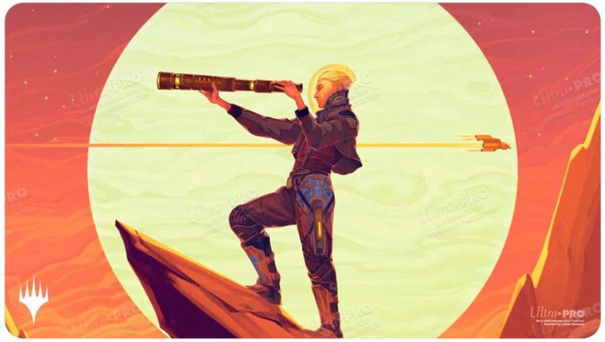 Magic The Gathering CCG: Edge Of Eternities Playmat Key Character Mythic