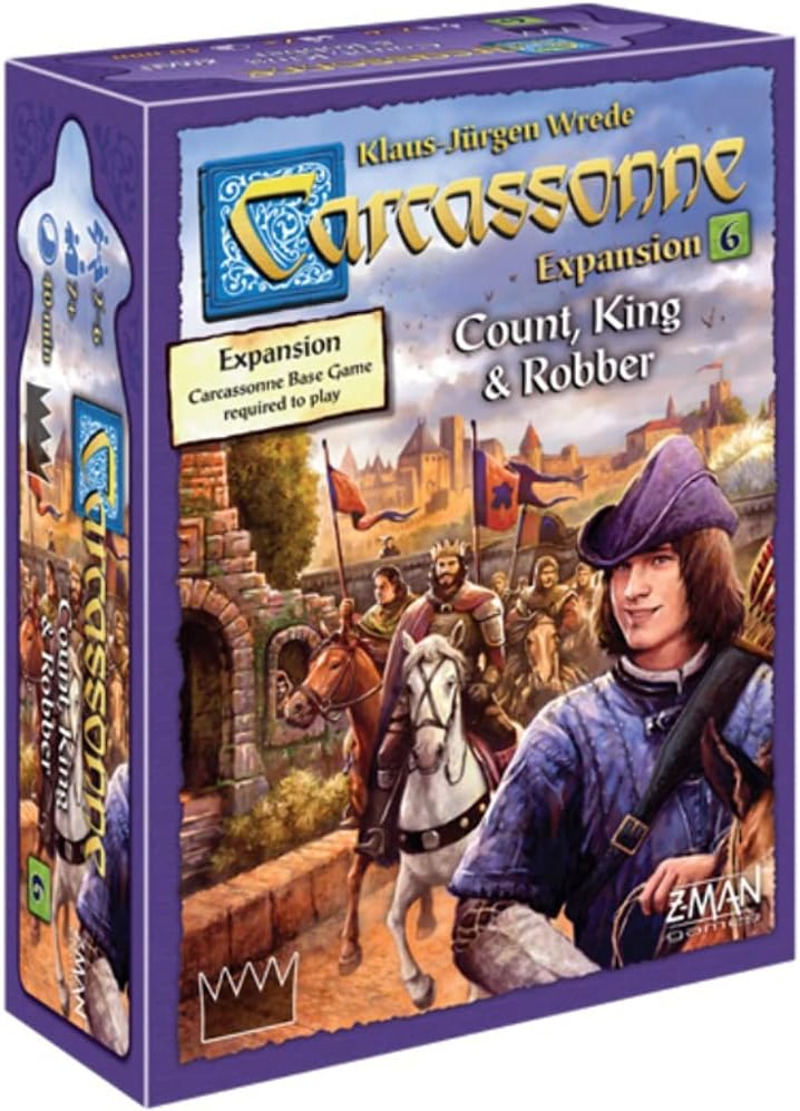 Carcassonne Exp:6 Count, King And Robber