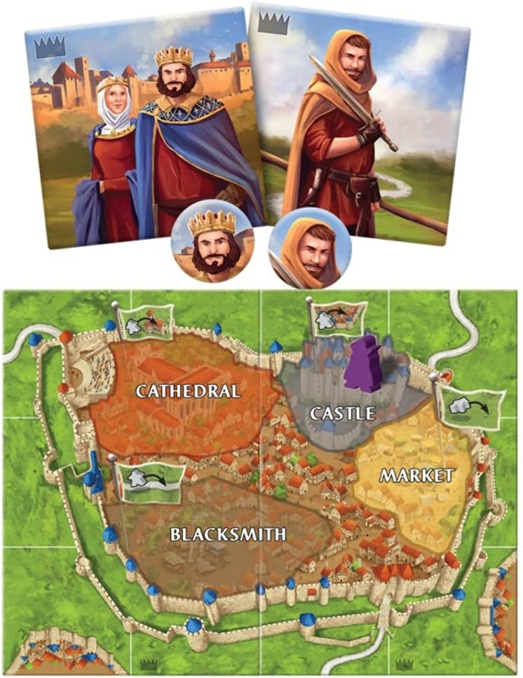 Carcassonne Exp:6 Count, King And Robber