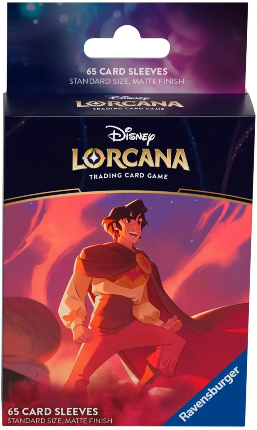 Lorcana Shimmering Skies Deck Sleeves, Aladdin