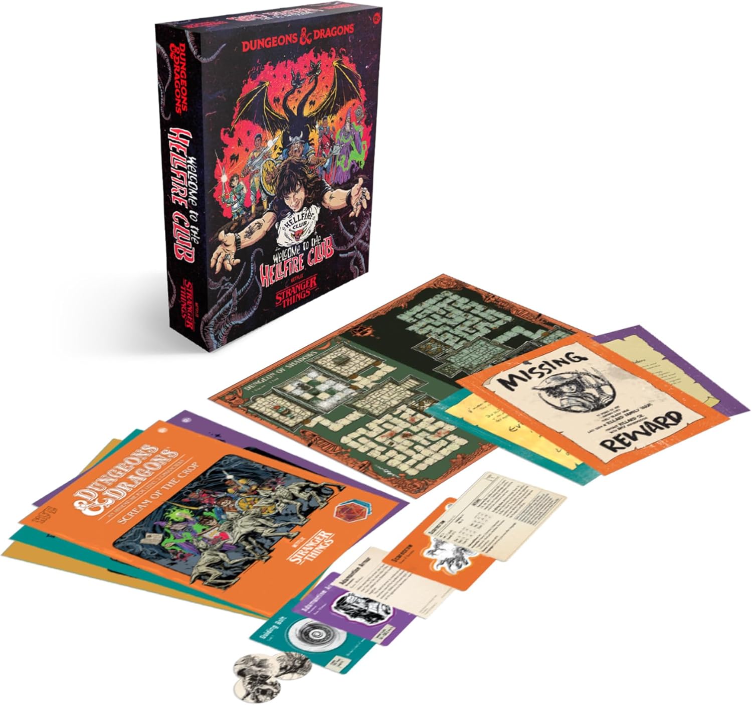 Dungeons & Dragons RPG: Stranger Things - Welcome To Hellfire Club Box Set