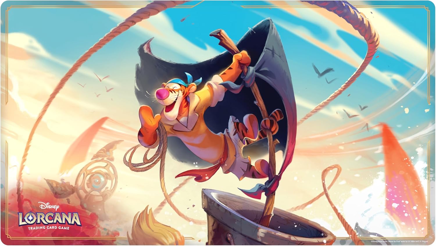 Disney Lorcana TCG Archazia's Island Playmat Tigger