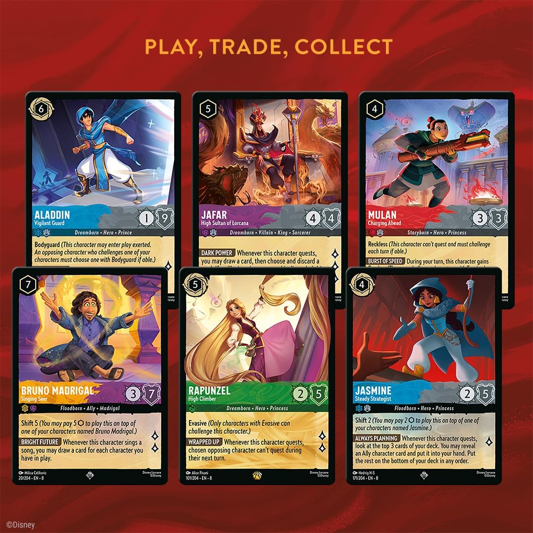 Disney Lorcana Reign Of Jafar Illumineer's Quest