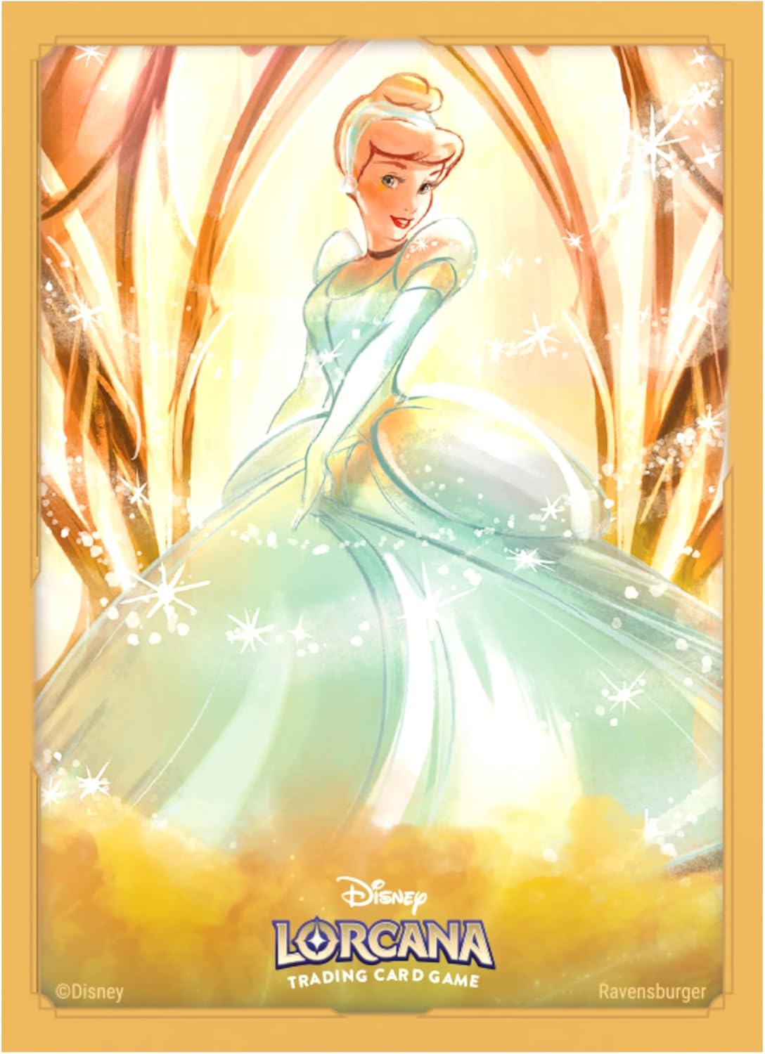 Disney Lorcana TCG: Archazia's Island Card Sleeves- Cinderella