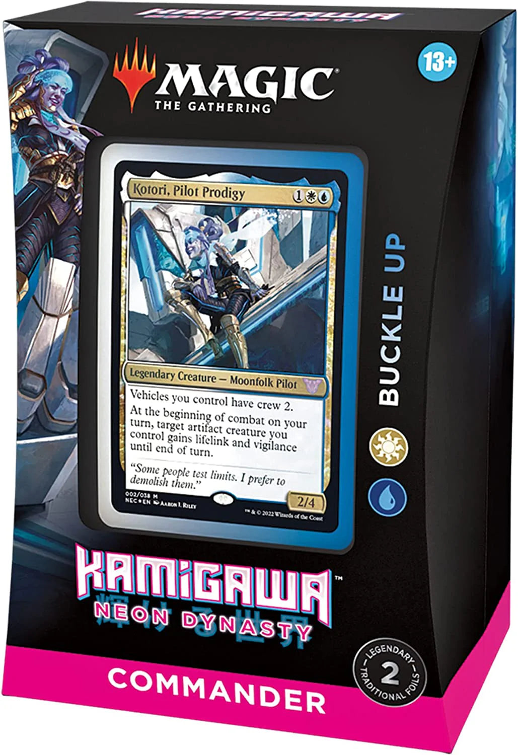 Magic The Gathering Kamigawa Neon Dynasty Commander Deck Buckle Up