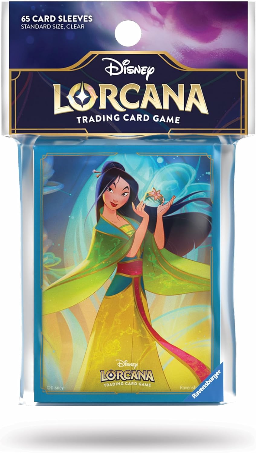 Disney Lorcana TCG: Fabled - Card Sleeves, Mulan