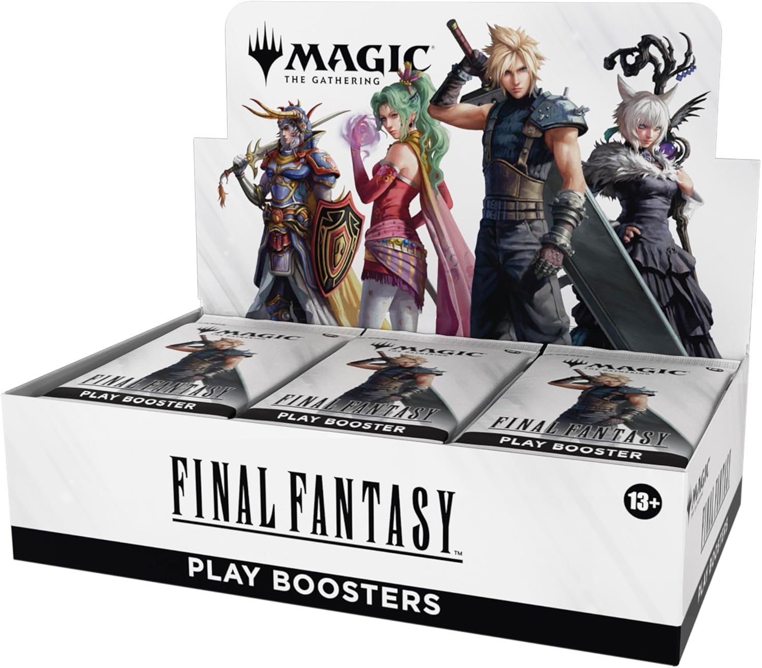 Magic The Gathering Final Fantasy Play Booster Display