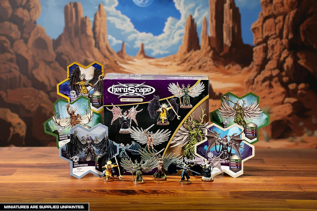 Heroscape: Revna’s Rebuke: Kyrie Warriors Army Expansion