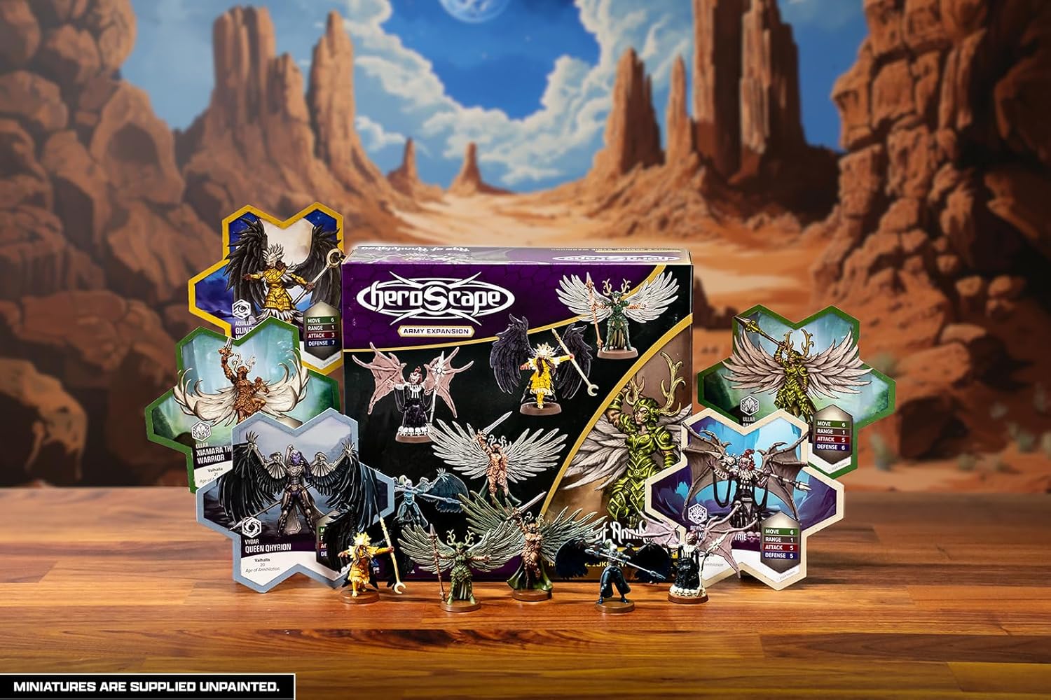 Heroscape: Revna’s Rebuke: Kyrie Warriors Army Expansion