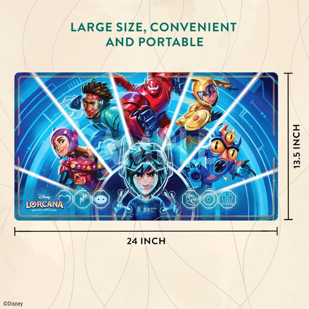 Disney Lorcana TCG Archazia's Island Playmat Baymax