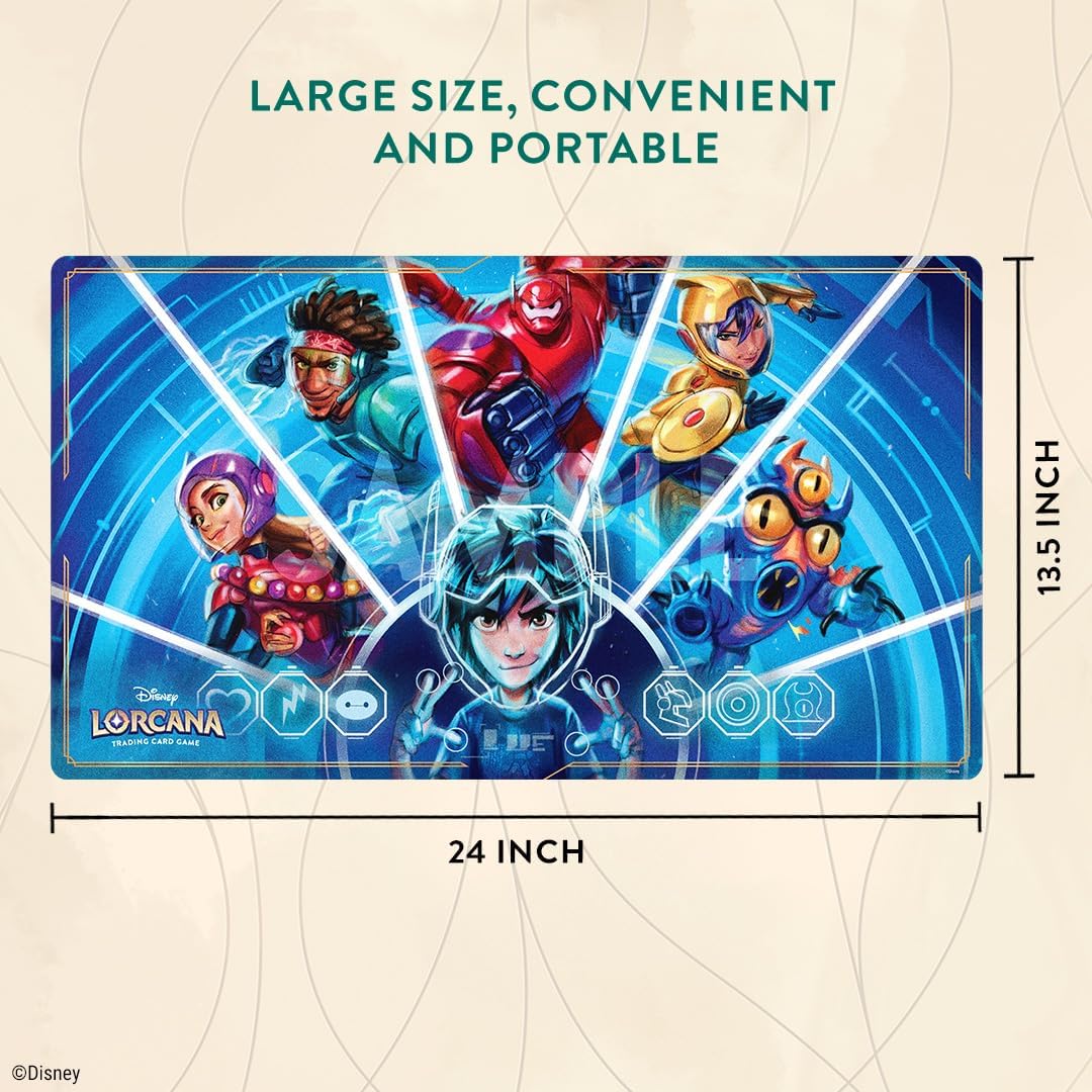 Disney Lorcana TCG Archazia's Island Playmat Baymax