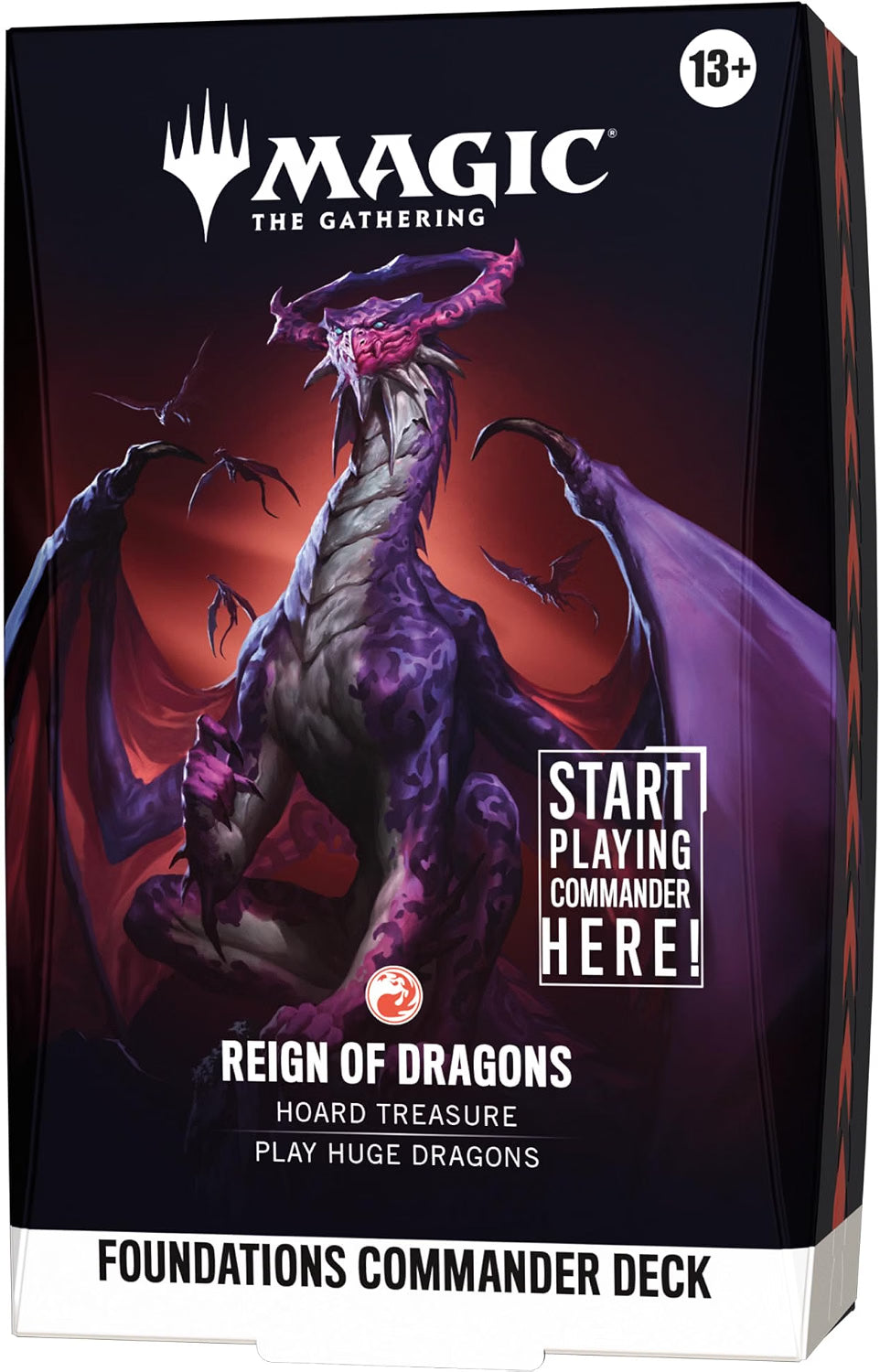 PRE-ORDER: Magic the Gathering: Reality Fracture - Reign of Dragons Commander Deck (Expected Release October 02, 2026)