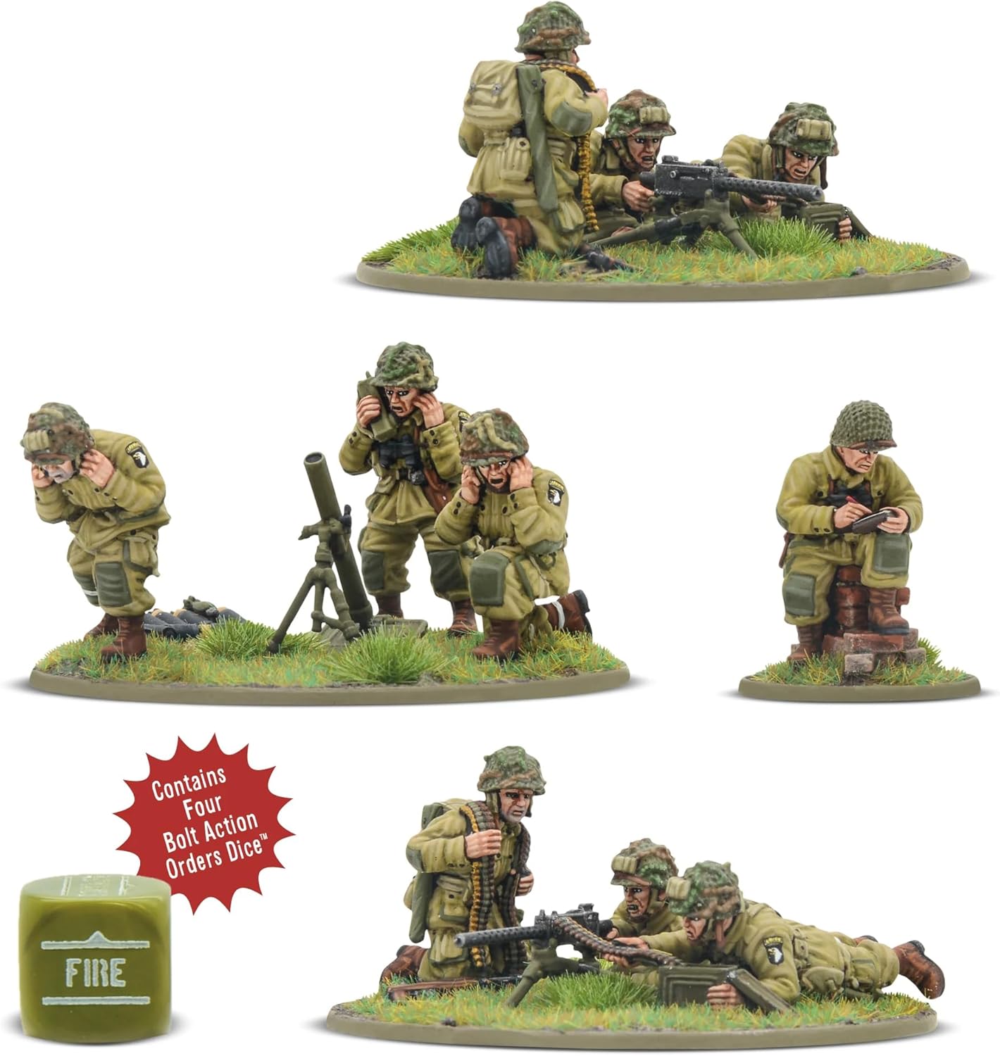 Bolt Action: US Airborne (D-Day) - Heavy Weapons Platoon