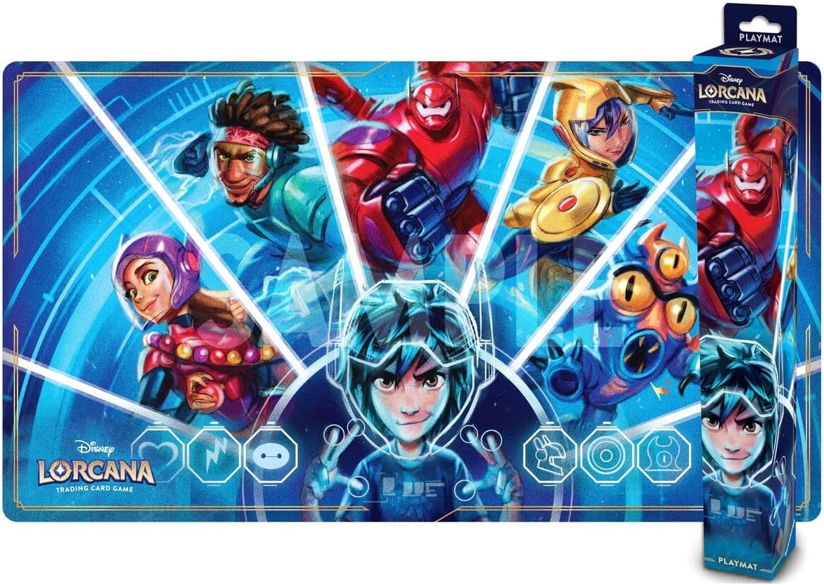 Disney Lorcana TCG Archazia's Island Playmat Baymax