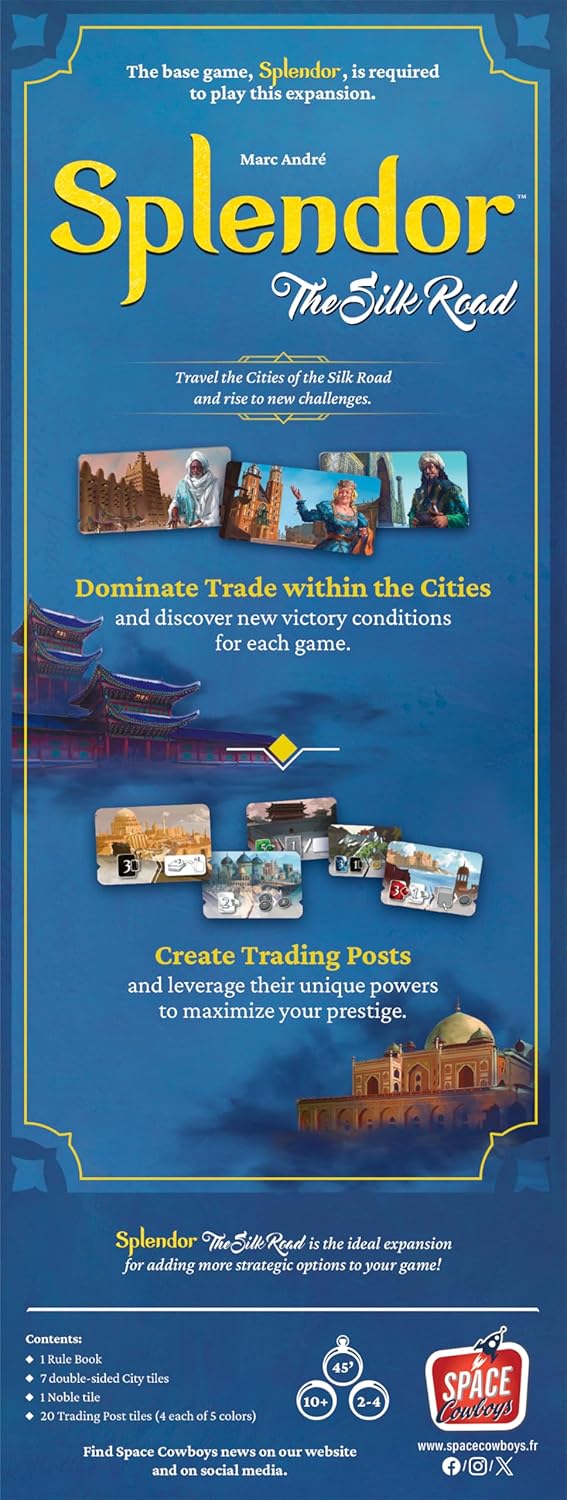 Splendor The Silk Road Expansion