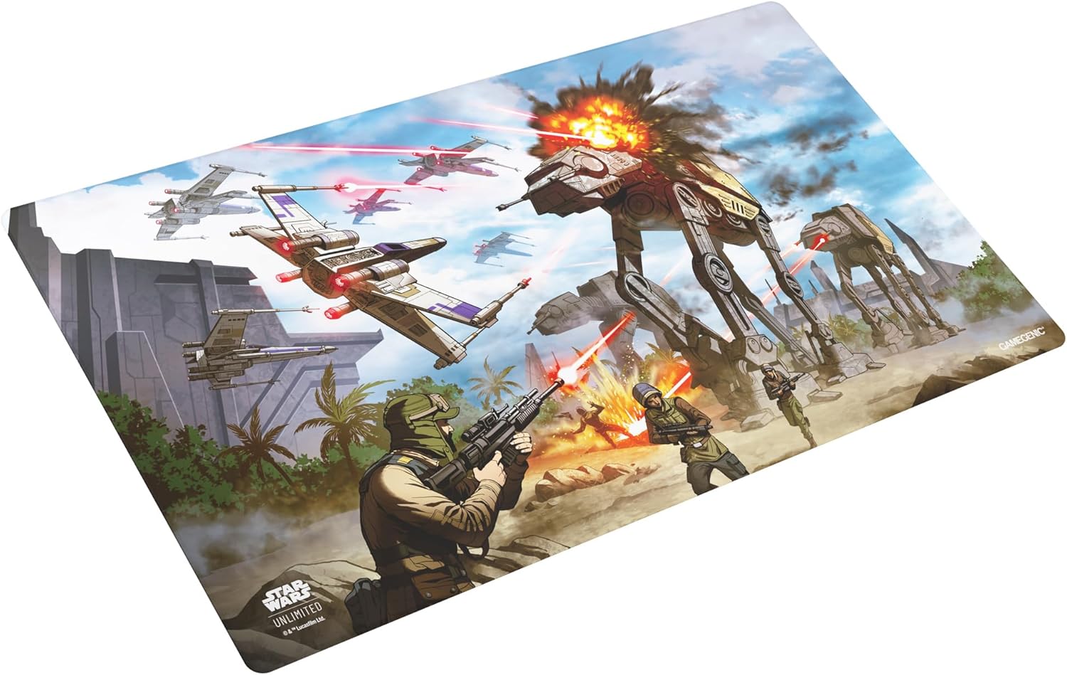 Star Wars: Unlimited Game Mat Battle Of Scarif