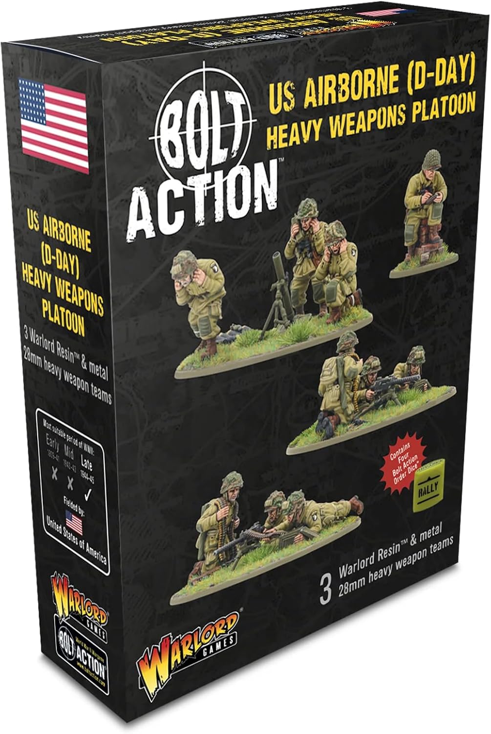 Bolt Action: US Airborne (D-Day) - Heavy Weapons Platoon