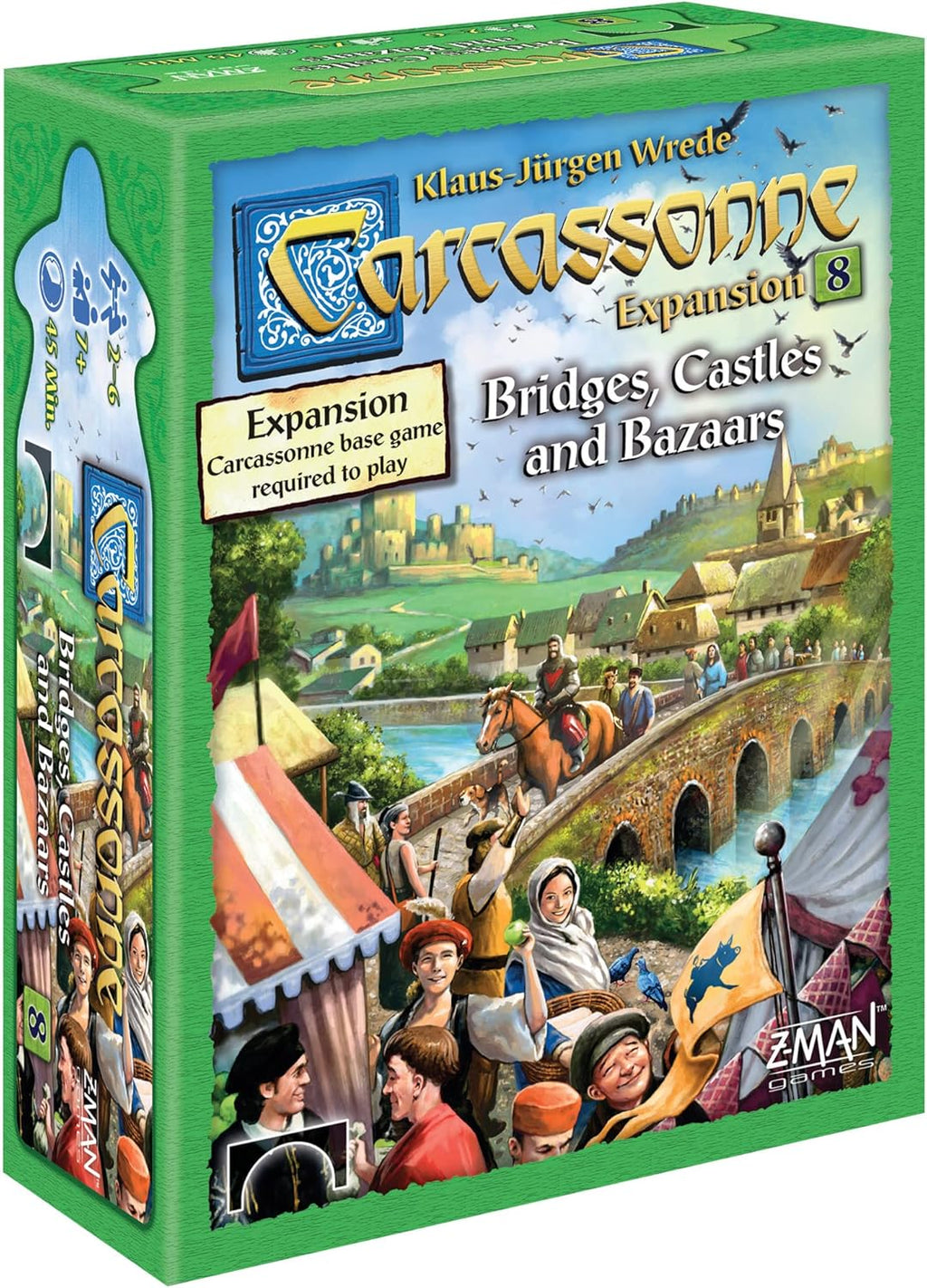 Carcassonne Exp:9 Bridges, Castles And Bazaars
