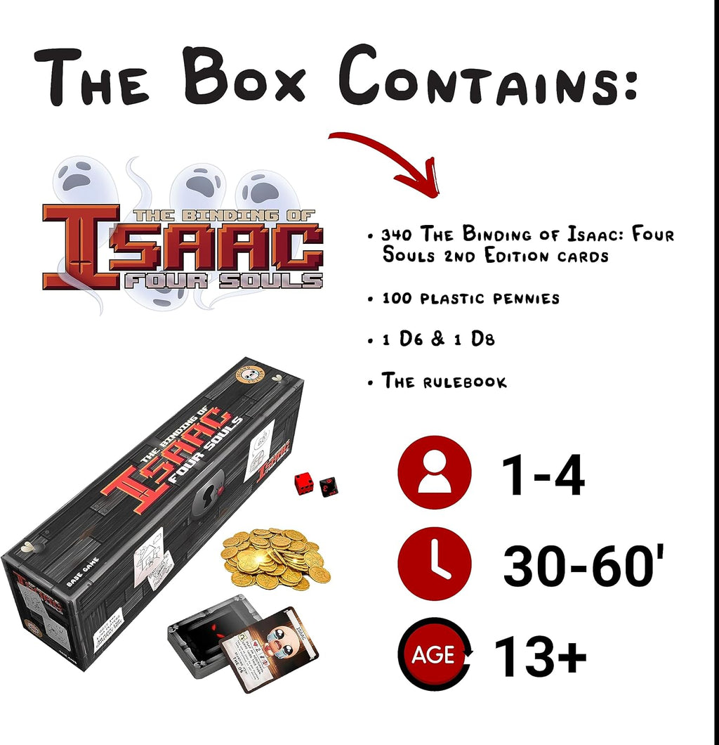 The Binding Of  Isaac: Four Souls (2nd Edition)