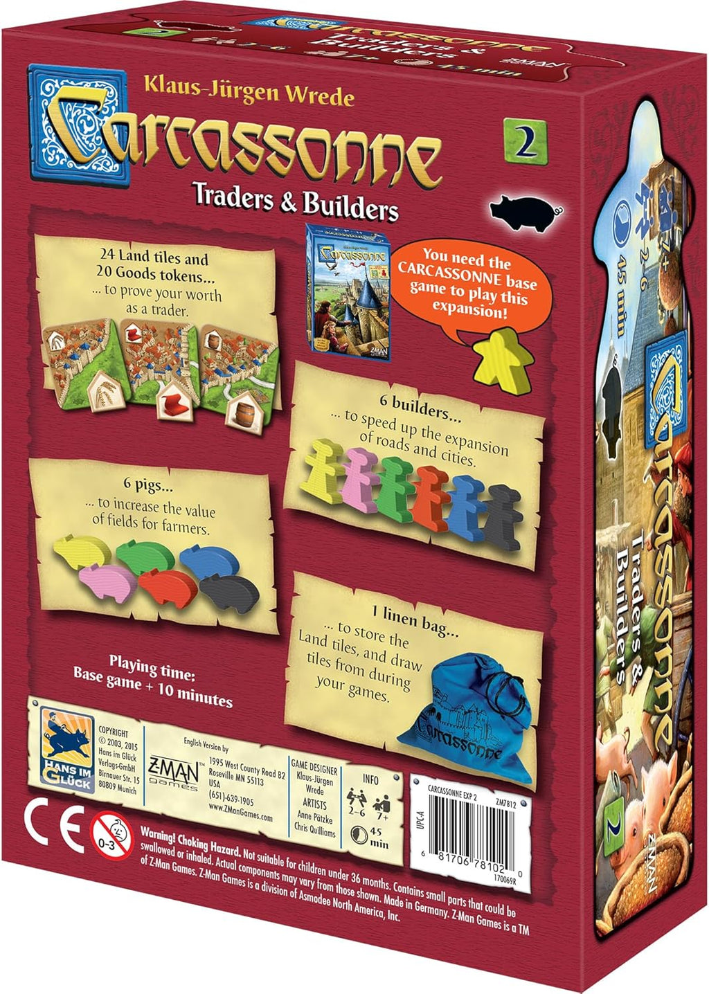 Carcassonne Exp:2 Traders And Builders