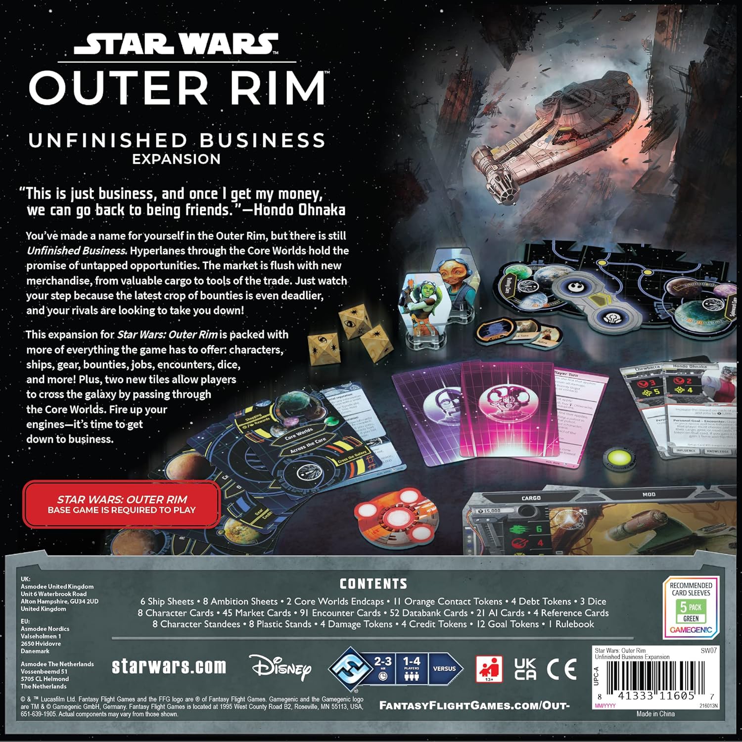 Star Wars Outer Rim: Unfinished Expansion
