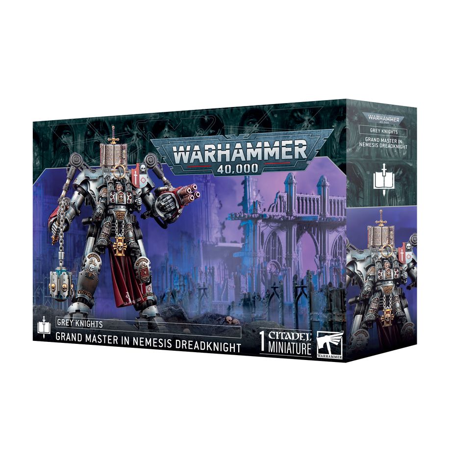 Warhammer 40k: Grey Knights, Grand Master In Nemesis Dreadknight