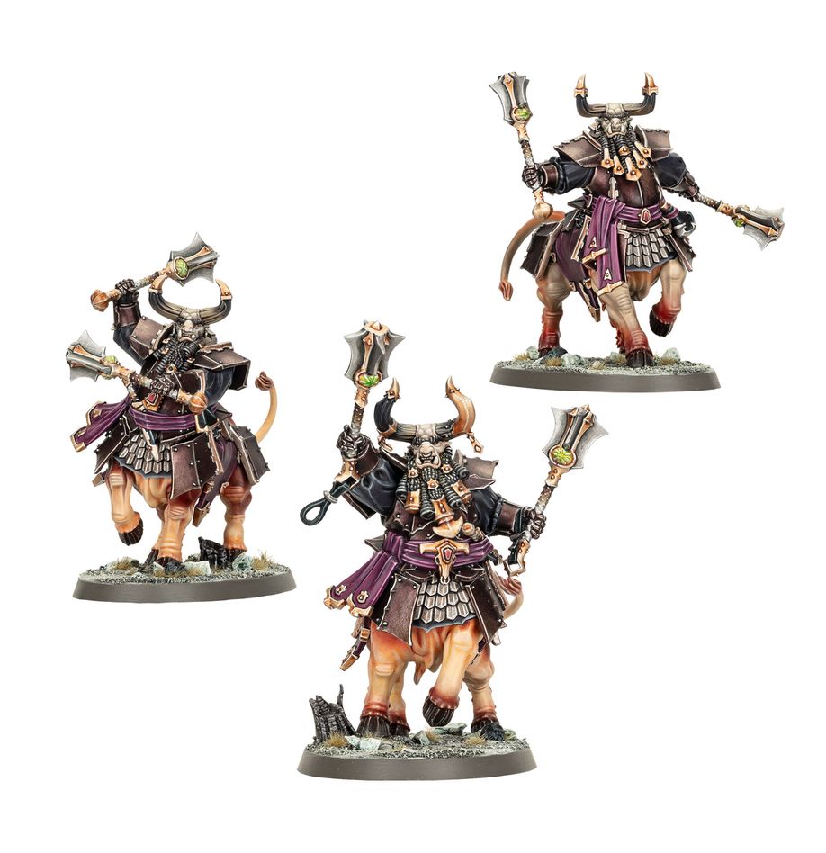 Warhammer AOS: Helsmith Of Hashut, Bull Centaurs
