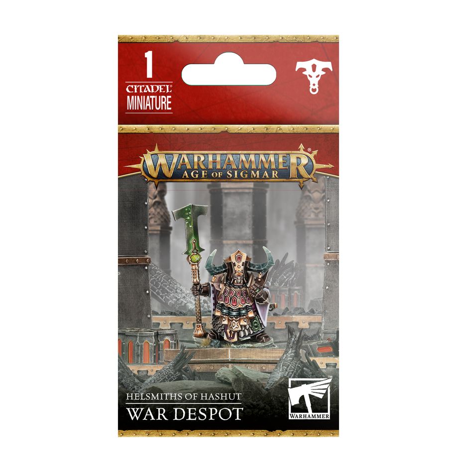 Warhammer AOS: Helmsith Of Hashut, War Despot