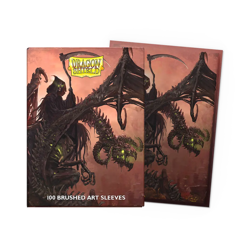 Dragon Shields: B(100) Brushed Art Halloween 2025