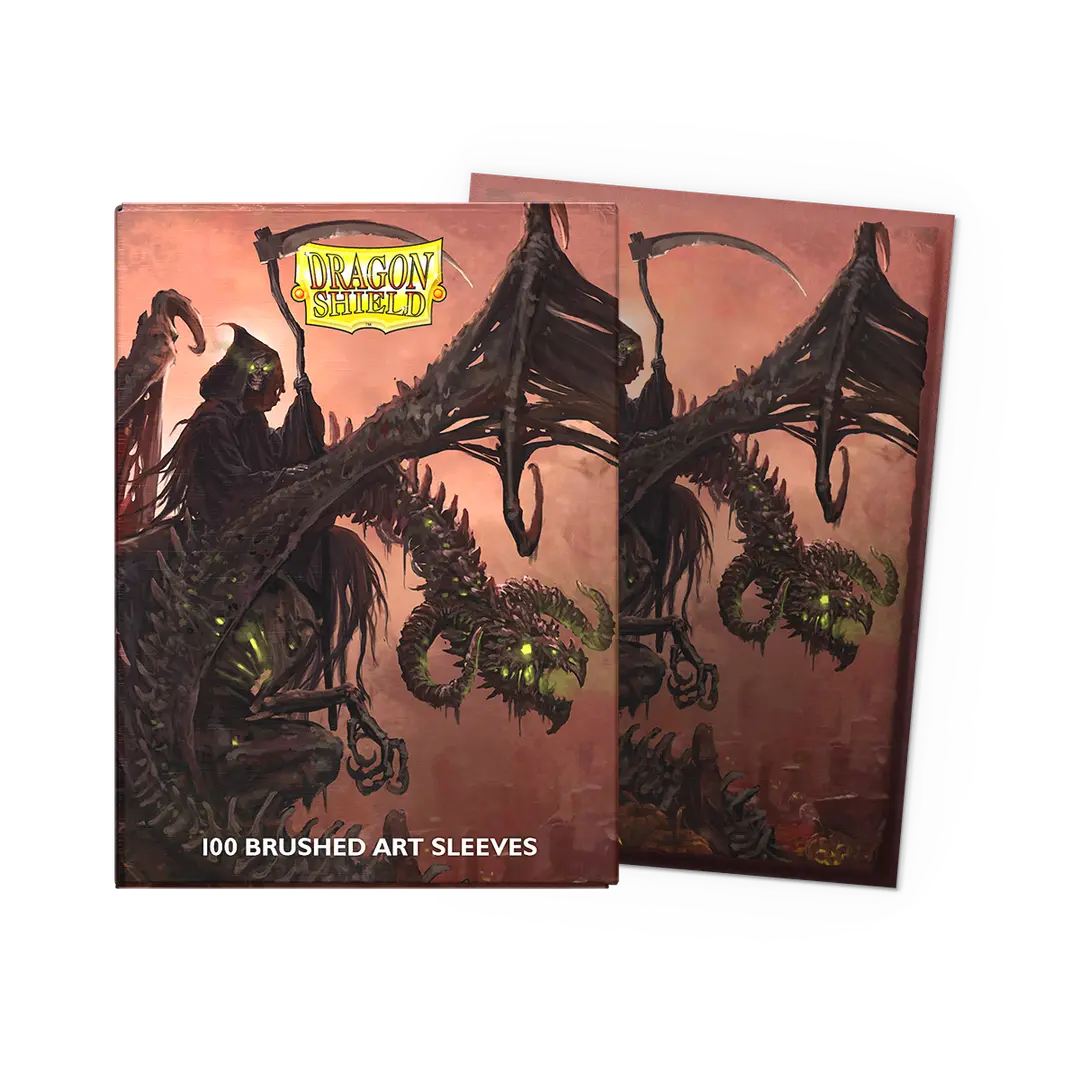 Dragon Shields: B(100) Brushed Art Halloween 2025