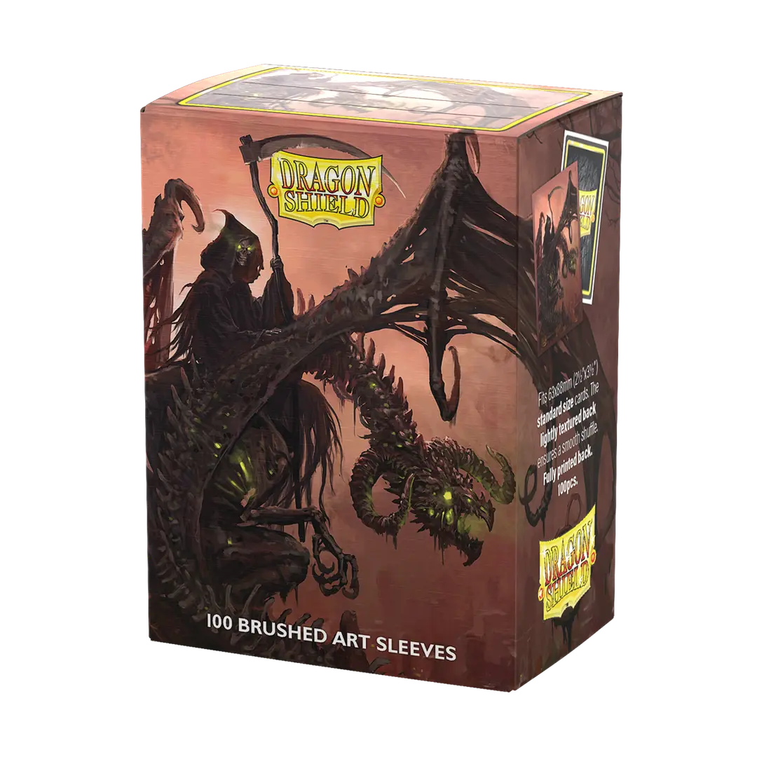 Dragon Shields: B(100) Brushed Art Halloween 2025