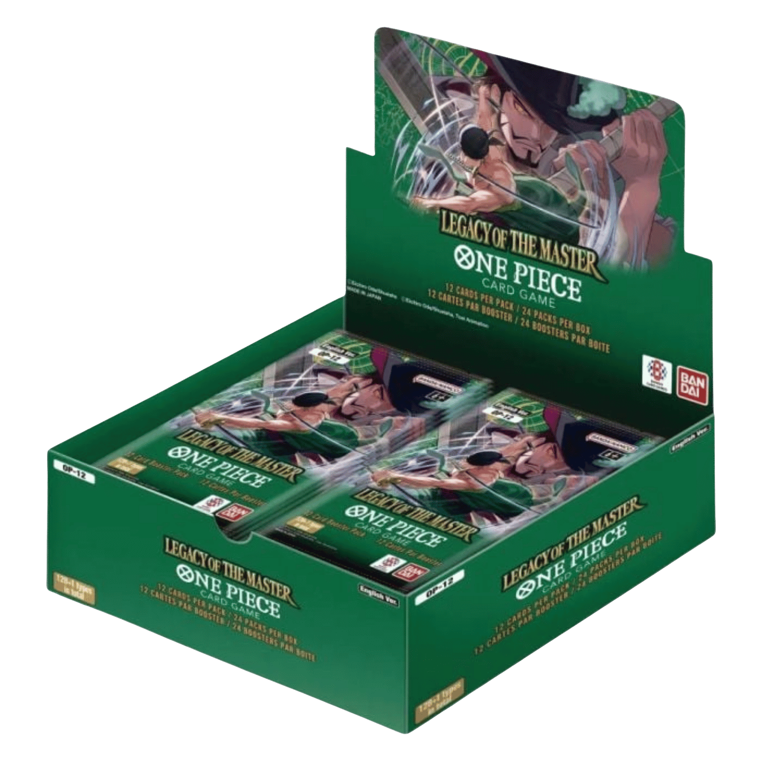 PRE-ORDER: One Piece OP-12 Legacy of the Master Display Booster English (Expected Release August 22, 2025)