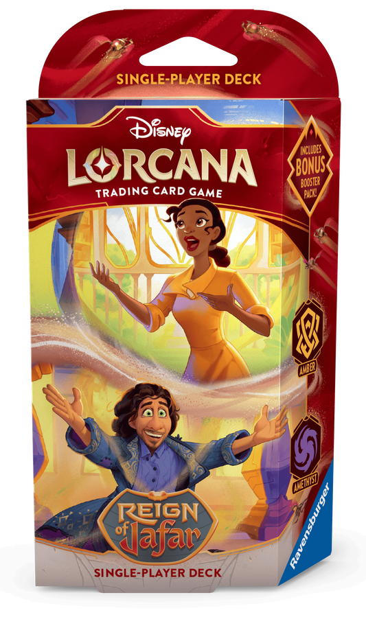 PRE-ORDER: Lorcana - Reign of Jafar Starter Deck: Tiana and Bruno (Expected Release June 6, 2025)