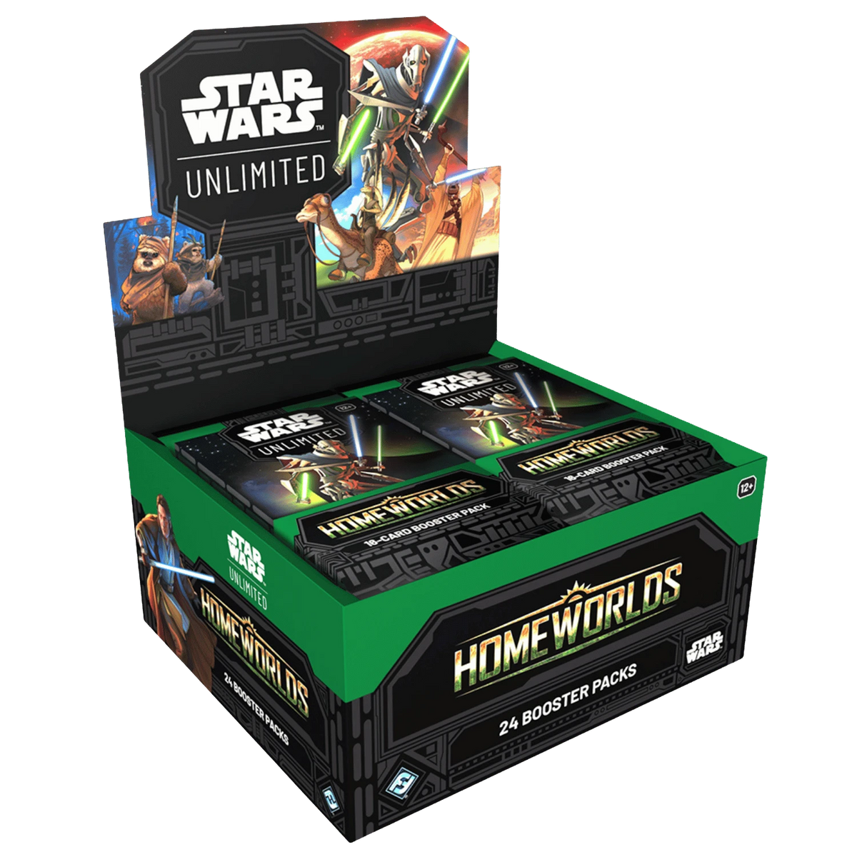 PRE-ORDER: Star Wars Unlimited: Homeworlds - Booster Display (Expected Release on  October 9, 2026)