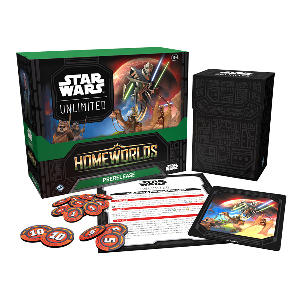 PRE-ORDER: Star Wars Unlimited: Homeworlds - Pre-Release Kit (Expected Release on  October 9, 2026)