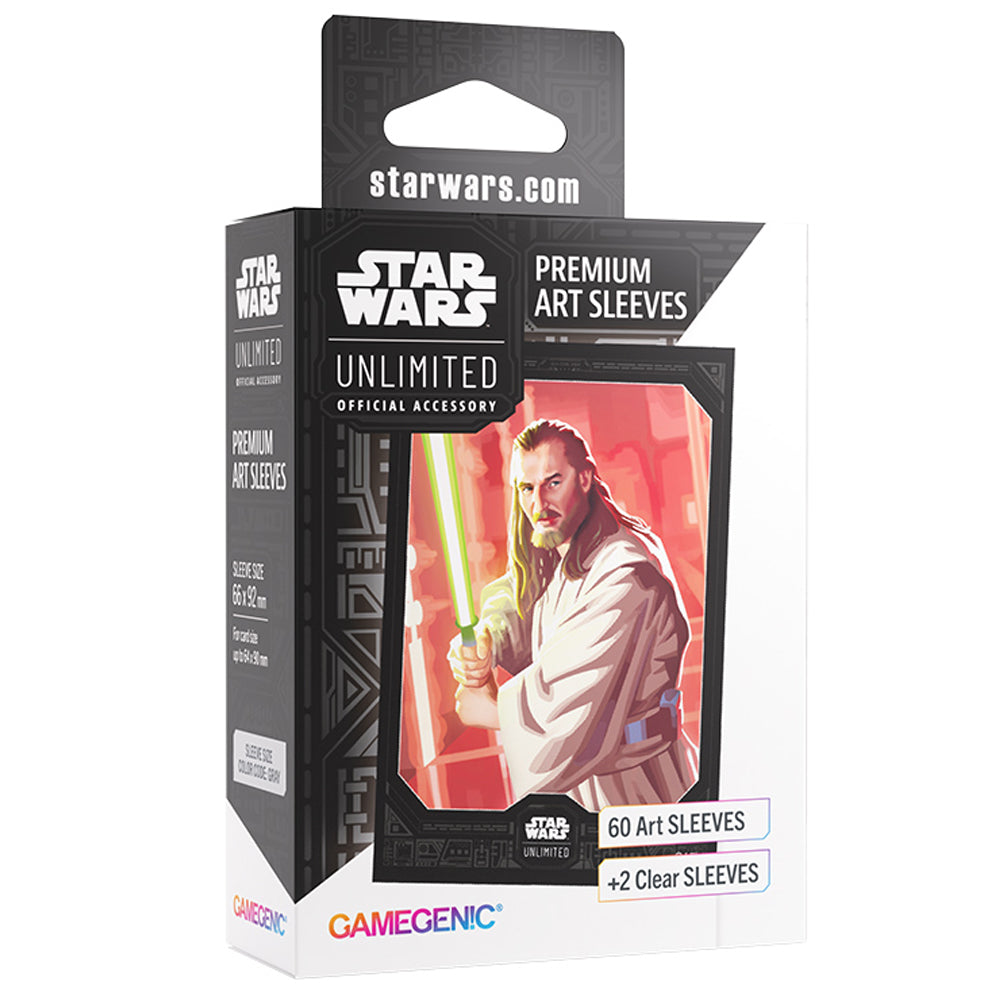 Star Wars Unlimited: Premium Art Sleeves Qui Gon Jinn