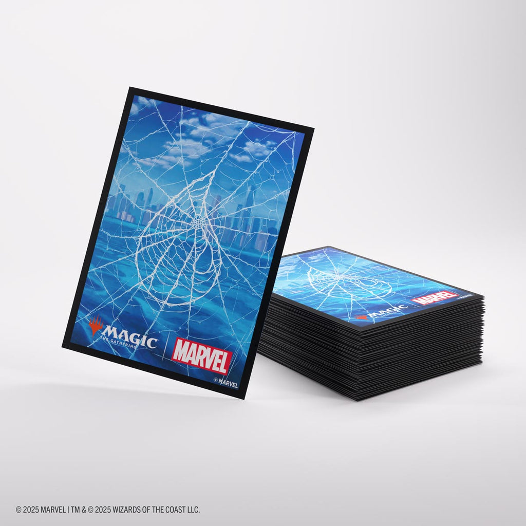 Magic: The Gathering Marvel's Spider-Man Premium Art Sleeves - Island