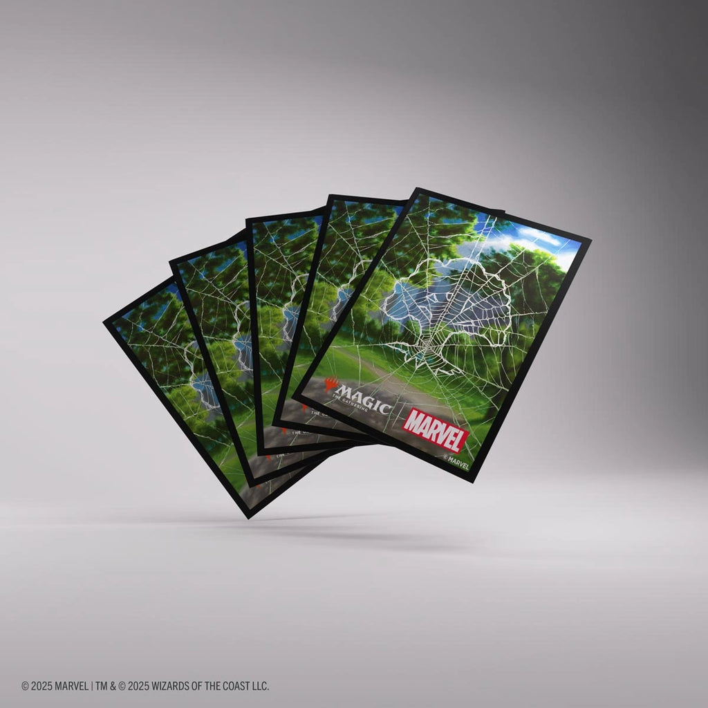 Magic: The Gathering Marvel's Spider-Man Premium Art Sleeves - Forest