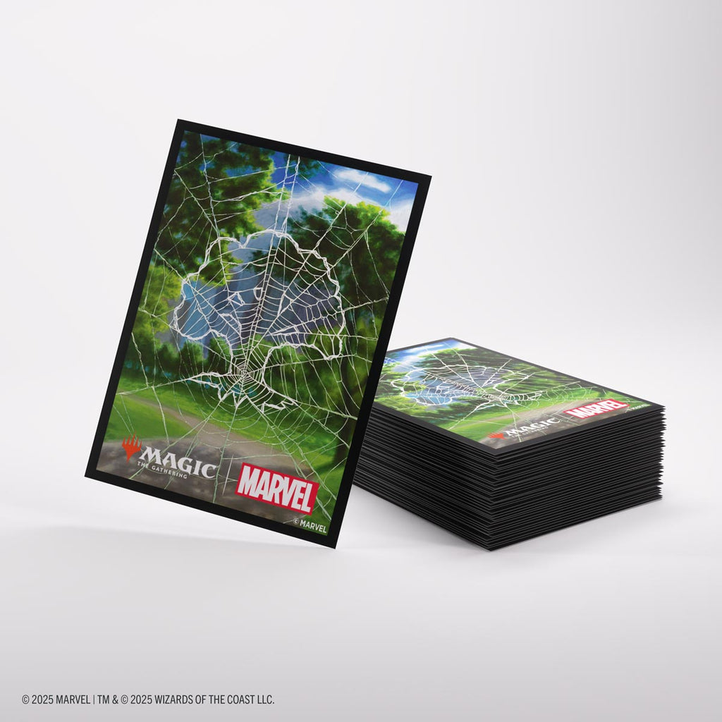 Magic: The Gathering Marvel's Spider-Man Premium Art Sleeves - Forest