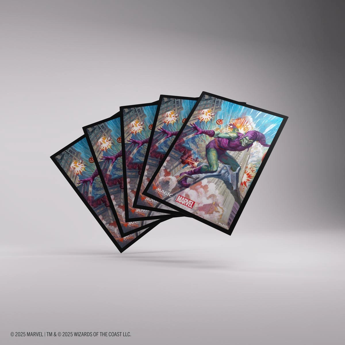 Magic: The Gathering Marvel's Spider-Man Premium Art Sleeves - Green Goblin